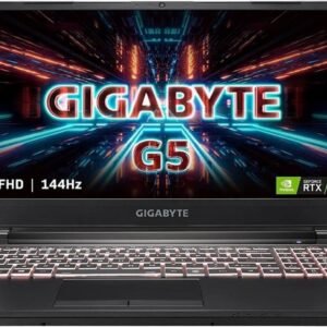 PORTÁTIL GIGABYTE G5 KE – i5-12500H / RTX 3060 / 16GB / 512GB / 15.6” FHD 144Hz